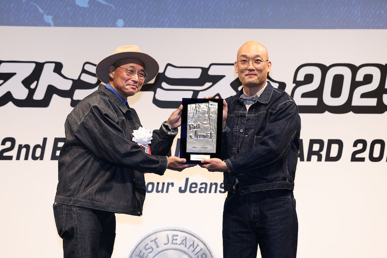「僕にとってデニムは信頼できる相棒」みなみかわ「ベストジーニスト」授賞式で喜び語る