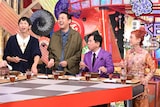 左からアンガールズ、爆笑問題・田中、久本雅美