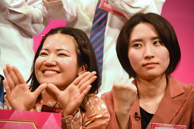 パンツ万博。左から、みぎぃ、飛騨ニョッキ