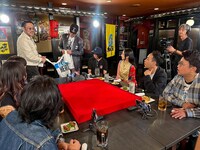 「古着で呑む」シーズン3収録中の様子