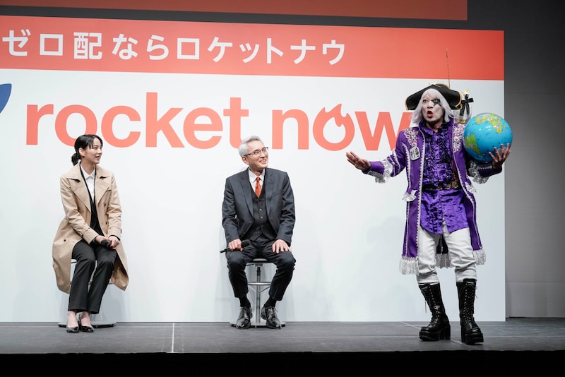 イベントに乱入したゴー☆ジャス