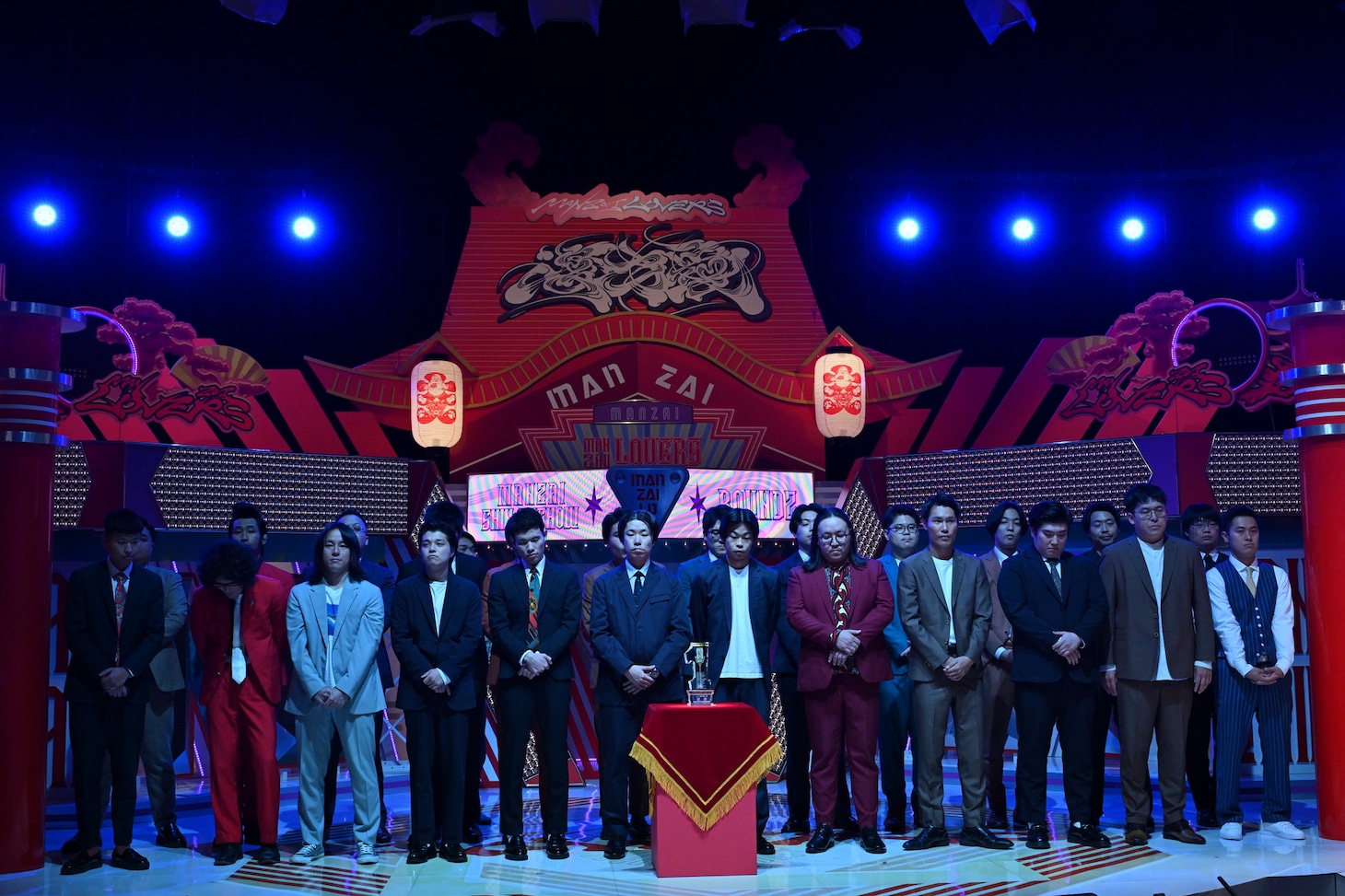 「第15回ytv漫才新人賞 ROUND2」のワンシーン