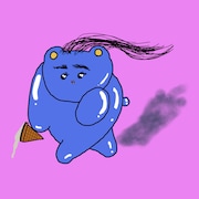 YURIYAN RETRIEVER「難波ナンバーワン」配信ジャケット。イラストは1stシングルからゆりやんレトリィバァ本人が手がけている