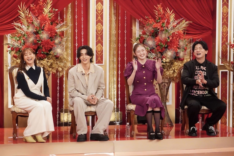 左から、藤本美貴、西洸人、ゆうちゃみ、マヂカルラブリー・野田クリスタル