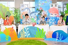 左から、アンミカ、アルコ＆ピース平子、梶原叶渚、里井真由美