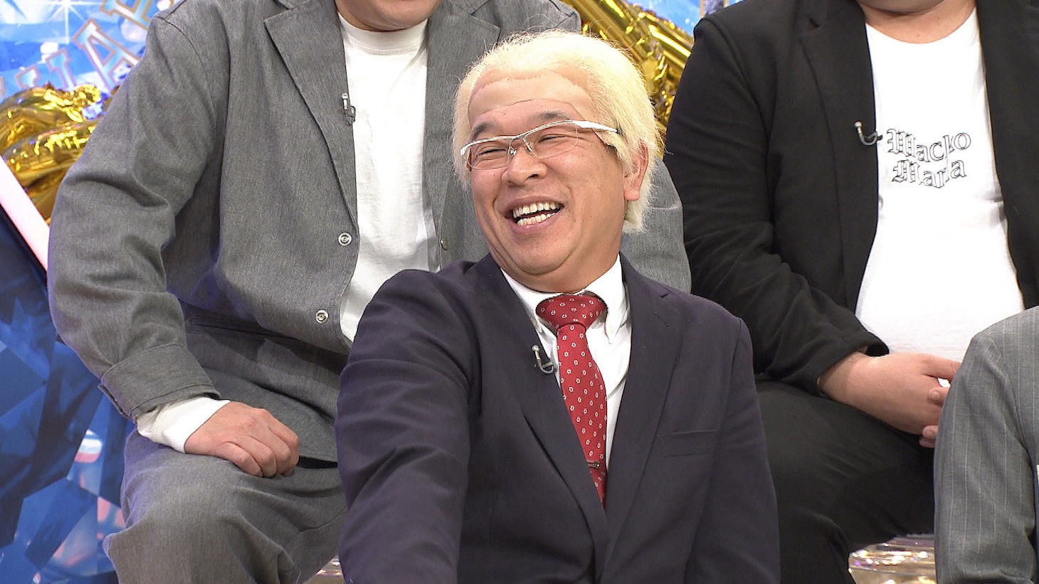 トークするオール巨人に扮した兼光タカシ