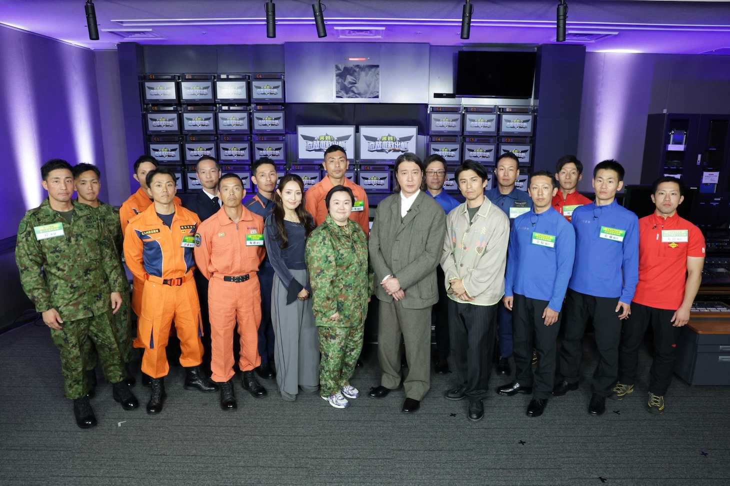 番組の出演者たち