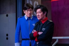 コント「スーパーミラクルジャパン砲」より、ココリコ田中と内村光良