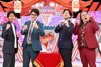 「第15回ytv漫才新人賞 ROUND2」を通過した（左から）ぎょうぶ、マーメイド