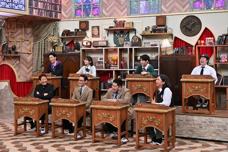 スタジオの生徒たち