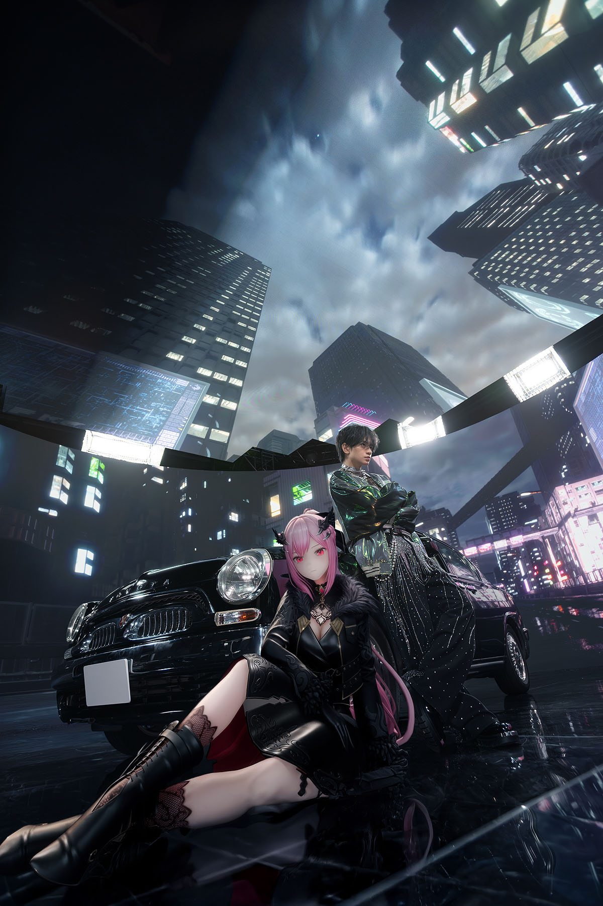 「最強新コンビ決定戦  THEゴールデンコンビ2025」のテーマソングを担当したMori Calliopeと中島健人