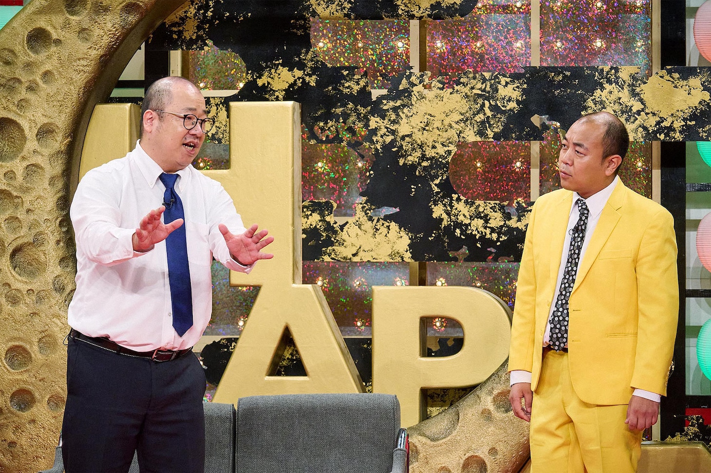 事件解決のために奔走するマセキ芸人たち