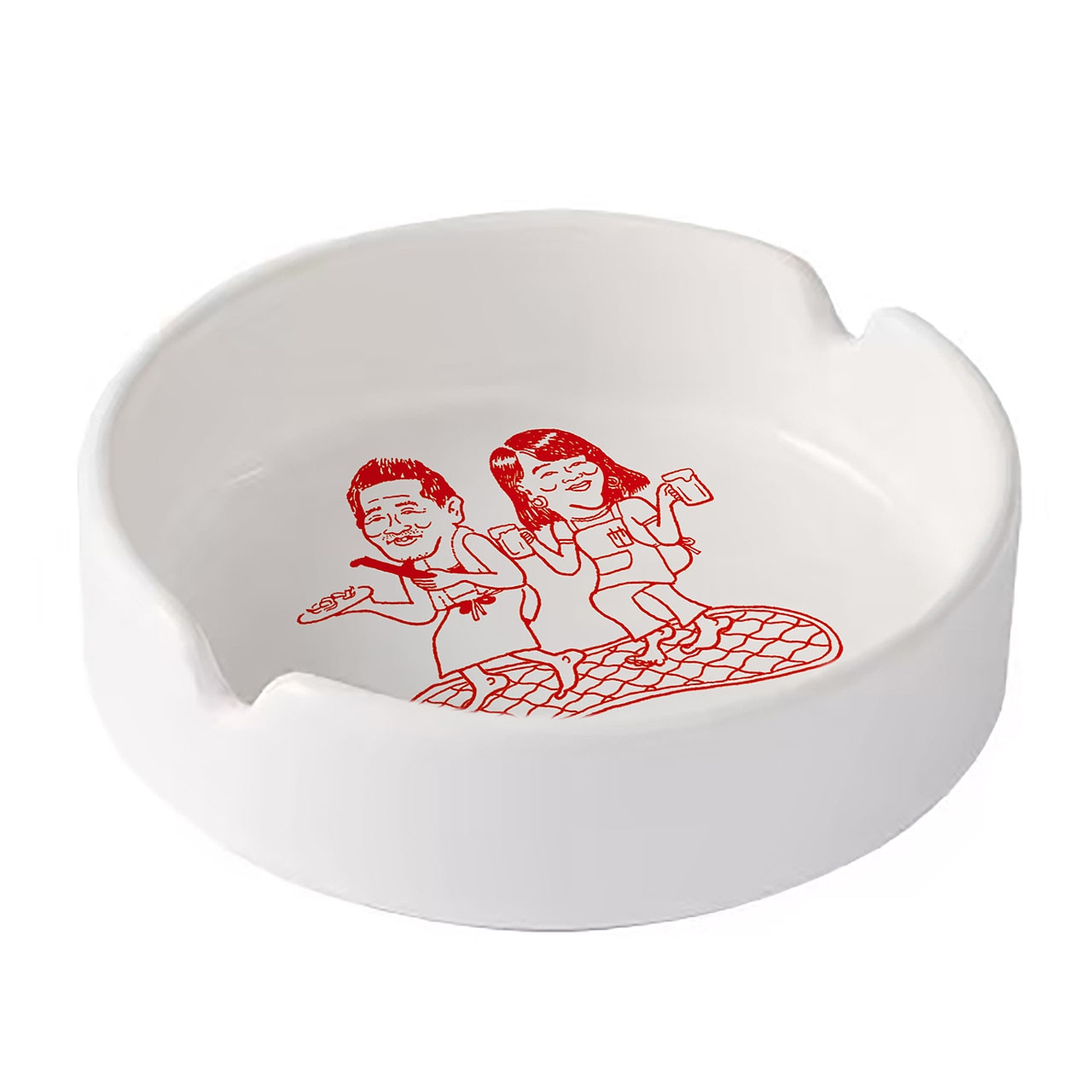 炭火ホルモン焼き 夏冬×NONCHELEEE 灰皿