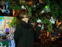 クリスマスツリーと山田涼介