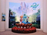 ズートピアの特別装飾が施されているイクスピアリ