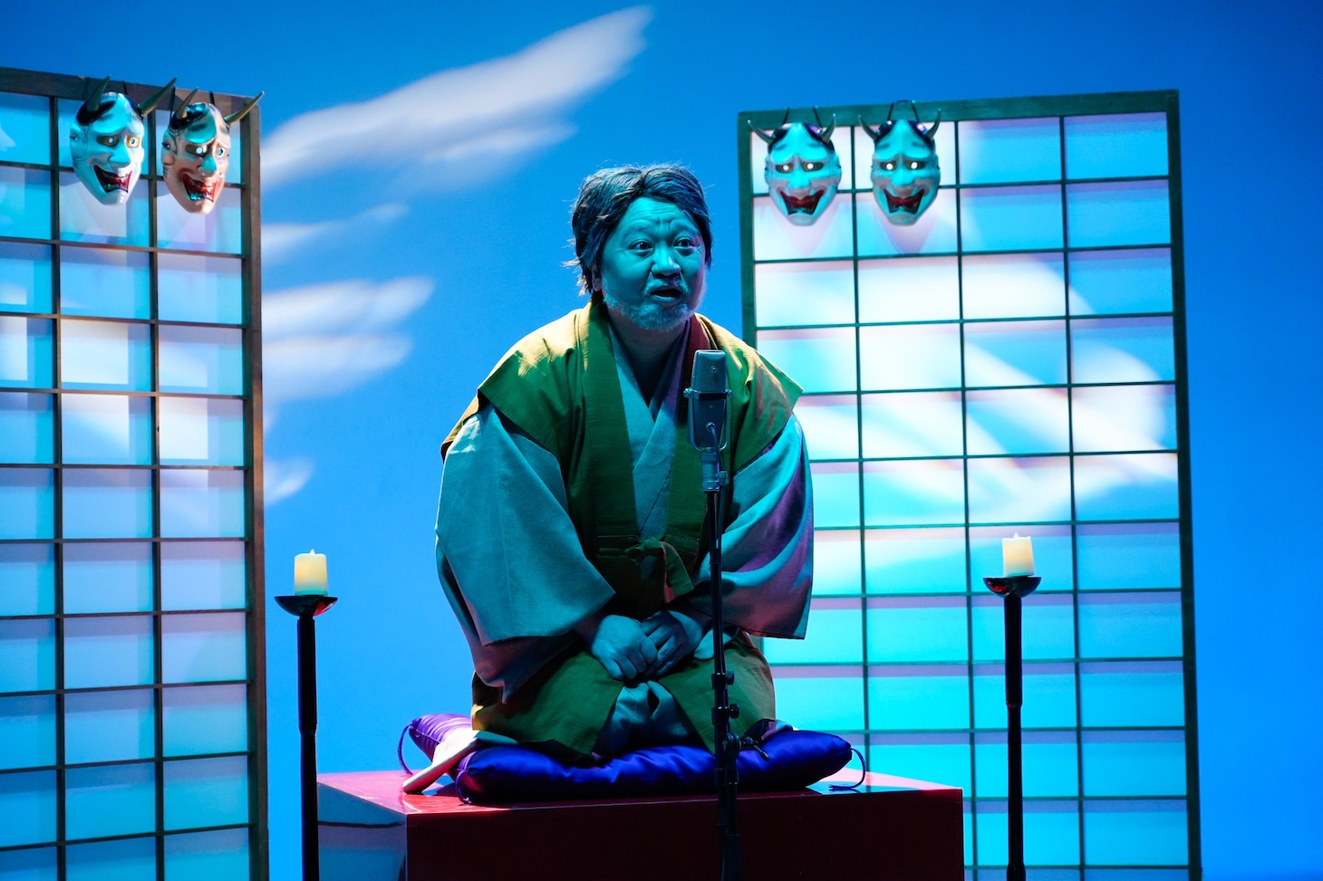 怪談師を演じるニッポンの社長ケツ