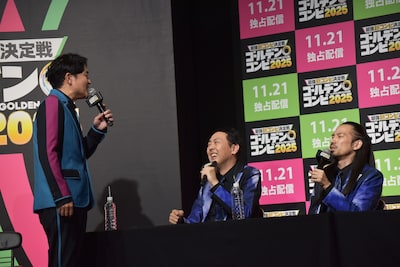 真空ジェシカ川北（右）の「もちろん」を聞くたび「もちろんって言うな！」と叱り続ける千鳥ノブ（左）