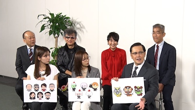 番組のマスコットキャラクターについて各自がデザイン案を持ち寄る「全力！脱力タイムズ」のワンシーン ©フジテレビ