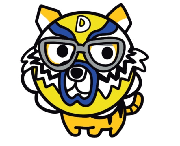 「全力！脱力タイムズ」番組初のマスコットキャラクター「ゆるまるズ　脱がぉ～（トラ）」©フジテレビ