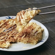 「もやしお好み焼き」