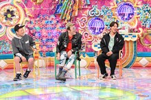 左から、ネゴシックス、野性爆弾くっきー！、ロッチ・コカド