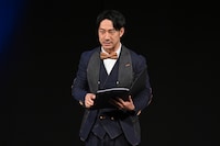 前説を務めた木尾モデル