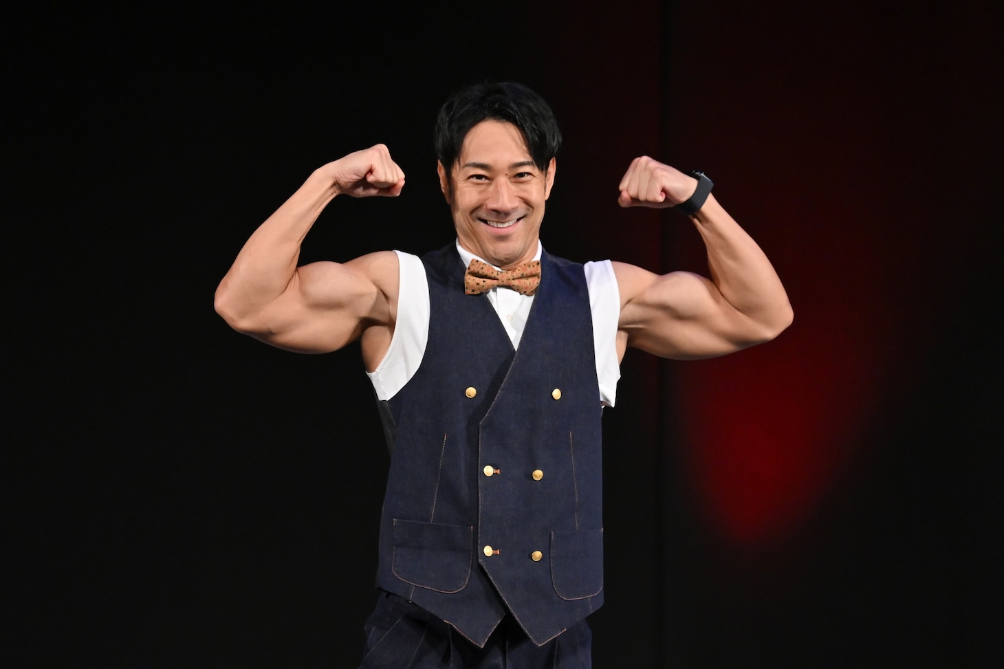 前説を務めた木尾モデル