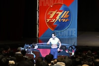 前説を務めた木尾モデル