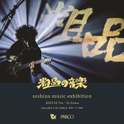 「粗品の音楽 soshina music exhibition」イメージ