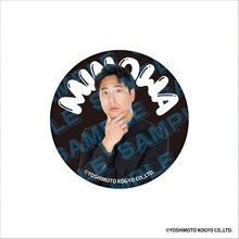 「DMMオンクレ」の金魚番長グッズ。缶バッジ