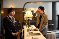 Indeed新CMの撮影に臨むロングコートダディ