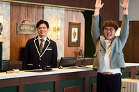 Indeed新CMの撮影に臨むマユリカ