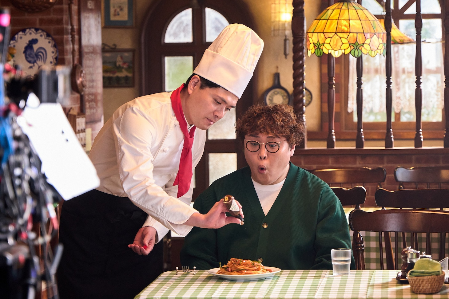 Indeed新CMの撮影に臨むマユリカ