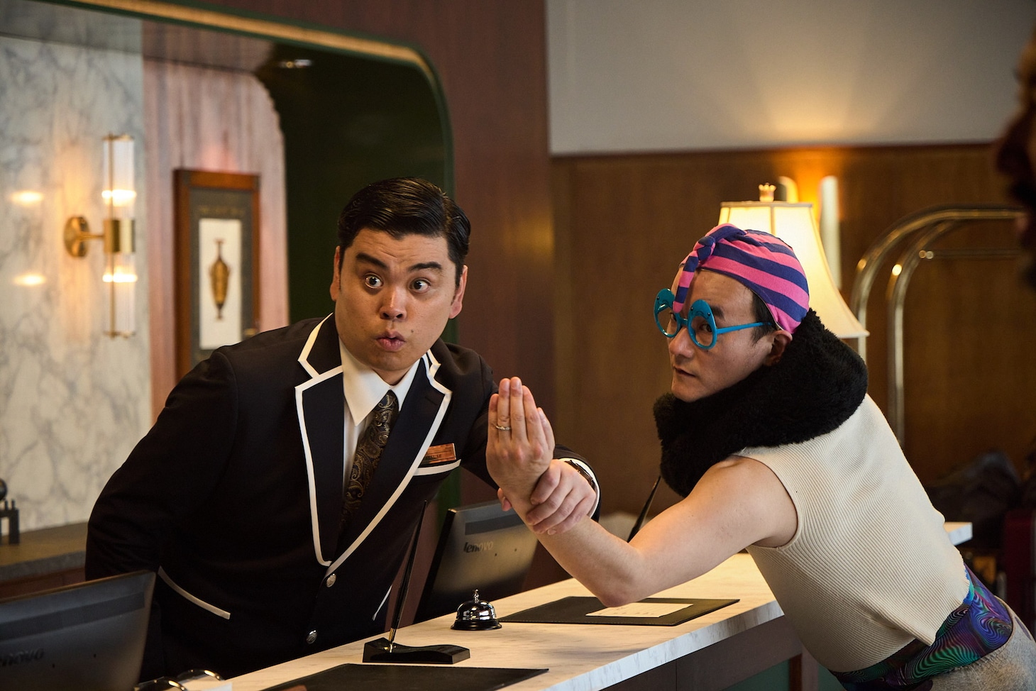 Indeed新CMの撮影に臨むななまがり