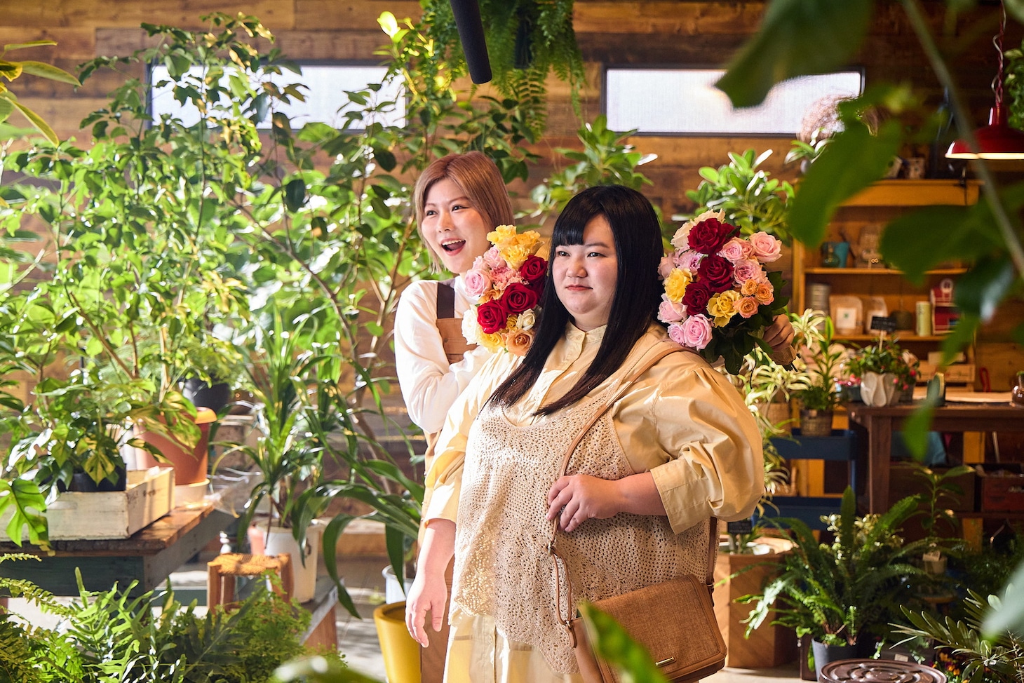 Indeed新CMの撮影に臨むオダウエダ