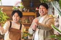 Indeed新CMの撮影に臨むレインボー