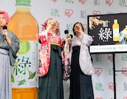 綠を味わうエルフ