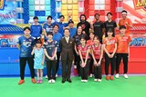 「新春ドリームバトル2026 木梨憲武のスポーツKING！」の出演者たち