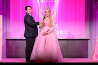 グランプリの喜びを語ってみせるレインボー池田