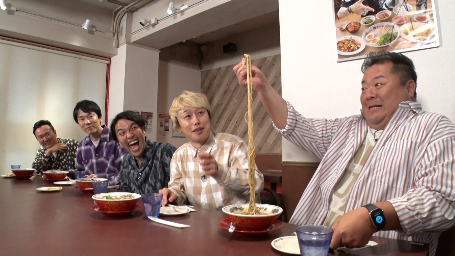 かまいたち、ブラックマヨネーズ小杉、見取り図が天下一品への愛を競う