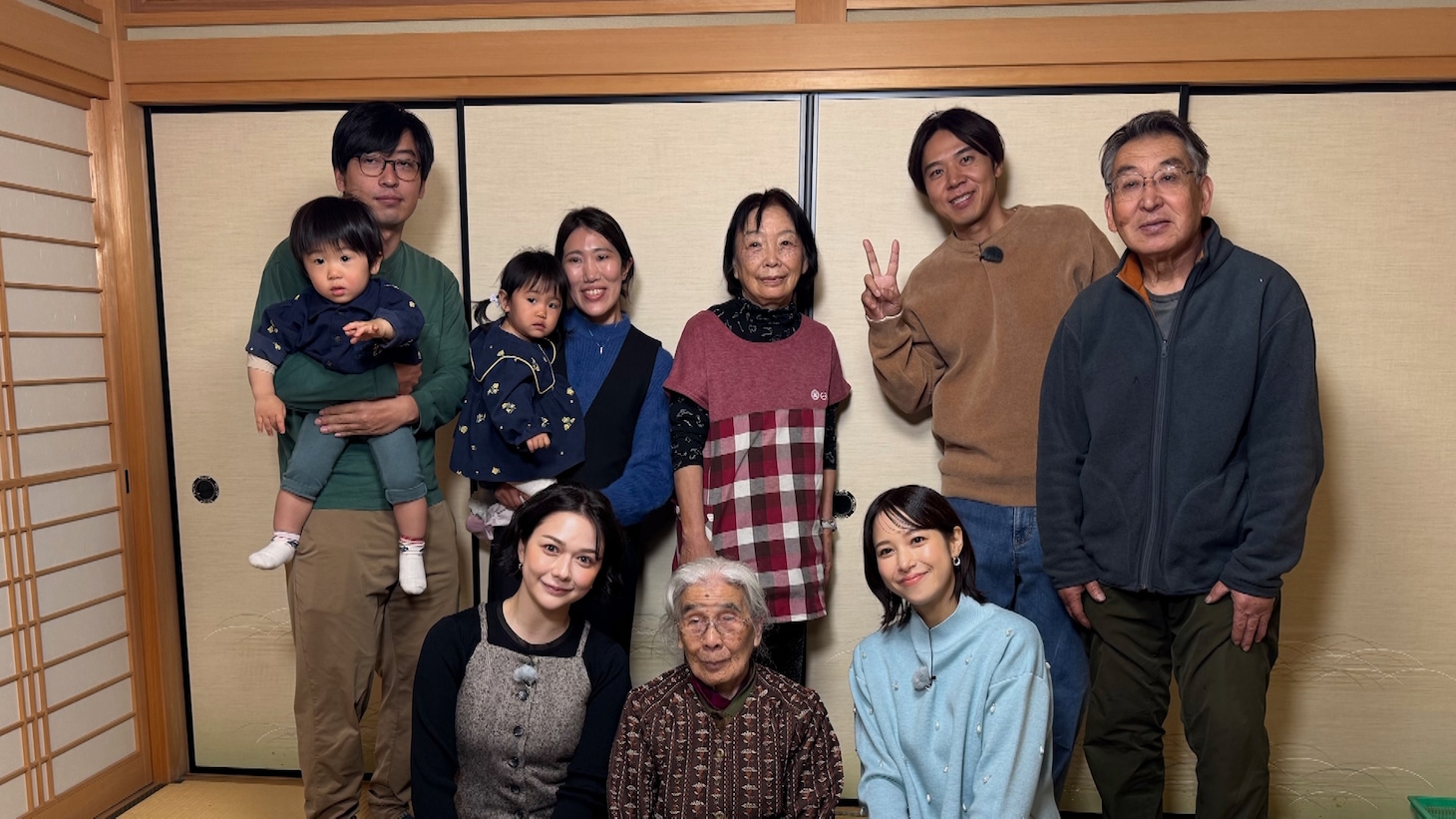 農家との集合写真