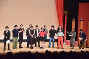エキシビション出演芸人のトークの様子