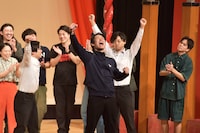 青色1号が連覇を達成した瞬間