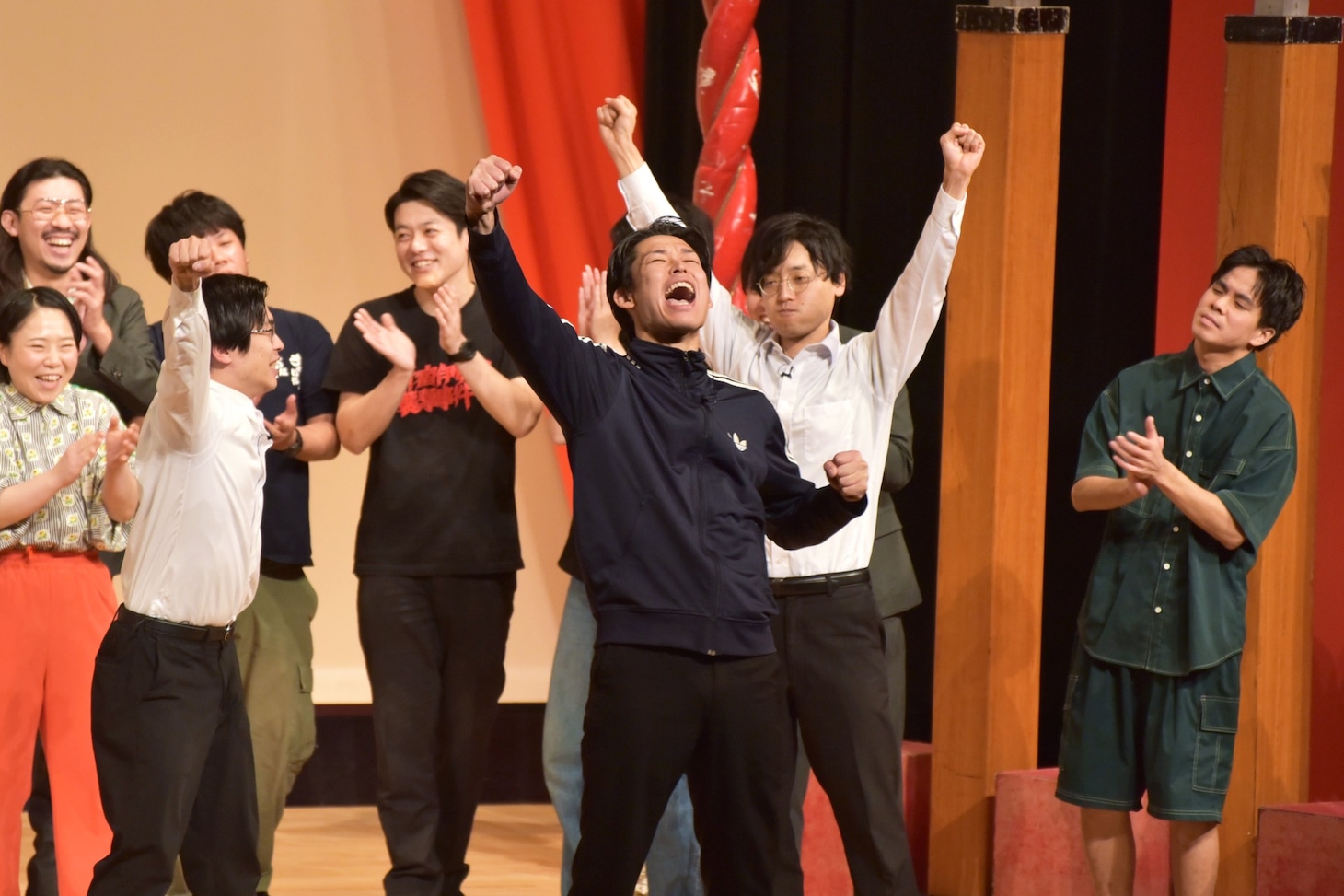 青色1号が連覇を達成した瞬間