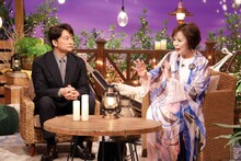 左から香取慎吾、上沼恵美子