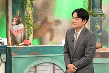 千鳥ノブとニホンザルのリュウ（ロバート秋山）