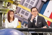 左から、佐久間みなみアナ、アリタ哲平