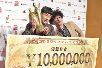 「M-1グランプリ2025」王者のたくろう