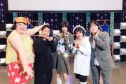 「あのちゃんねるLIVE ～歯PPY CHRISTMAS～」昼公演にゲスト出演した紅しょうが、ウエストランド井口、キンタロー。