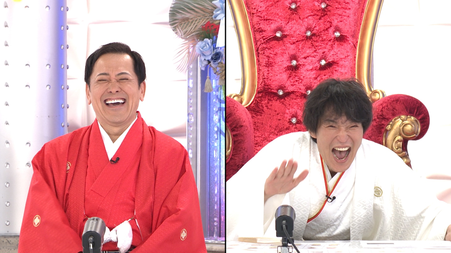 左から、くりぃむしちゅー有田、千原ジュニア